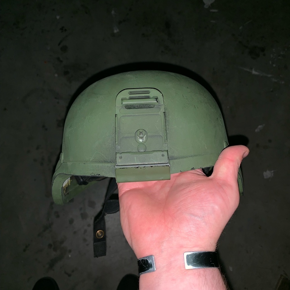 Usmc issued Kevlar helmet